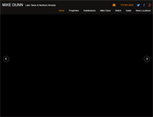 Tablet Screenshot of mikedunnproperties.com